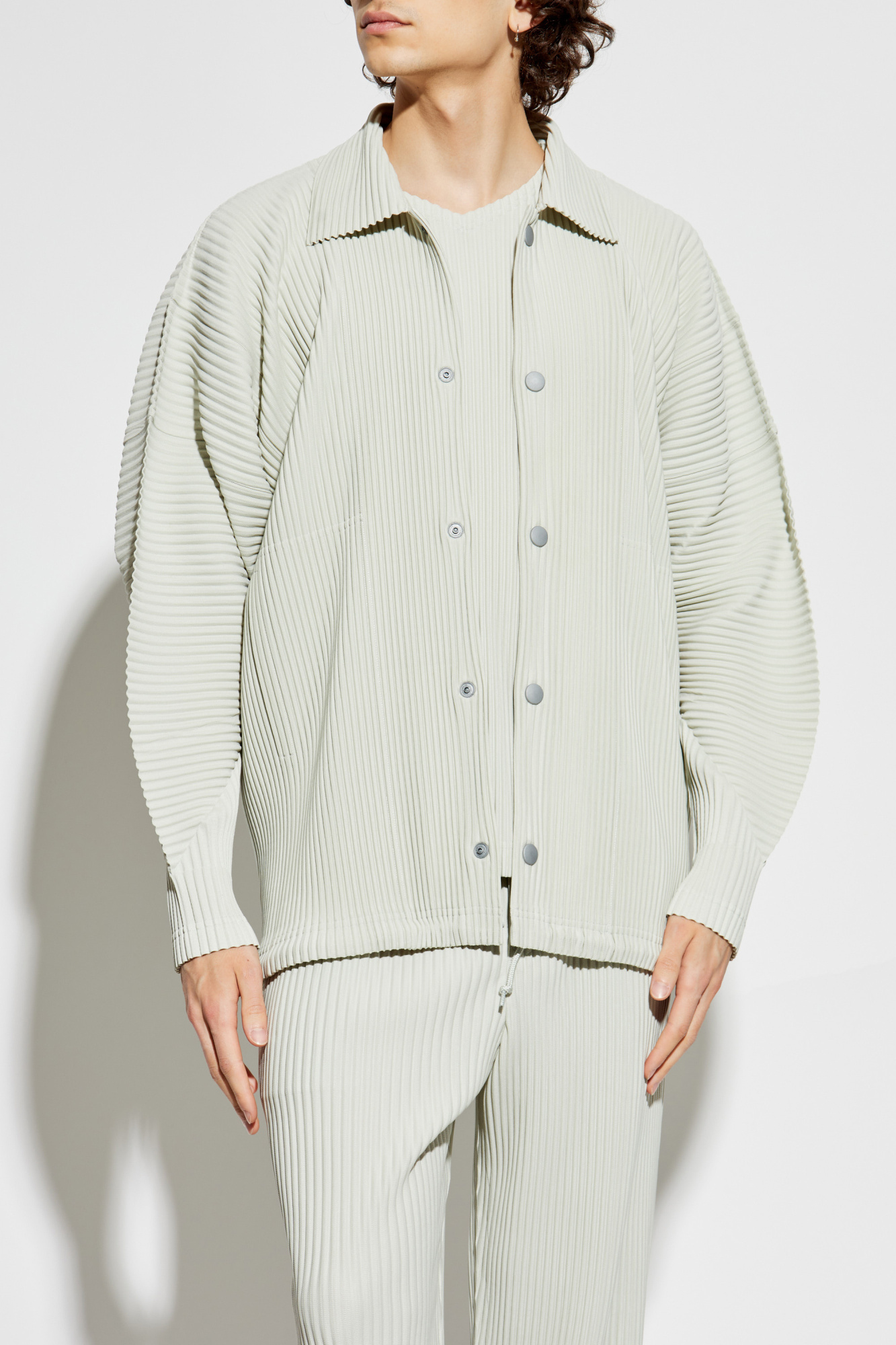 Homme Plissé Issey Miyake Pleated jacket | Men's Clothing